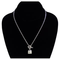 Hermes Amulett 925 Silber Kelly-Anhänger Halskette