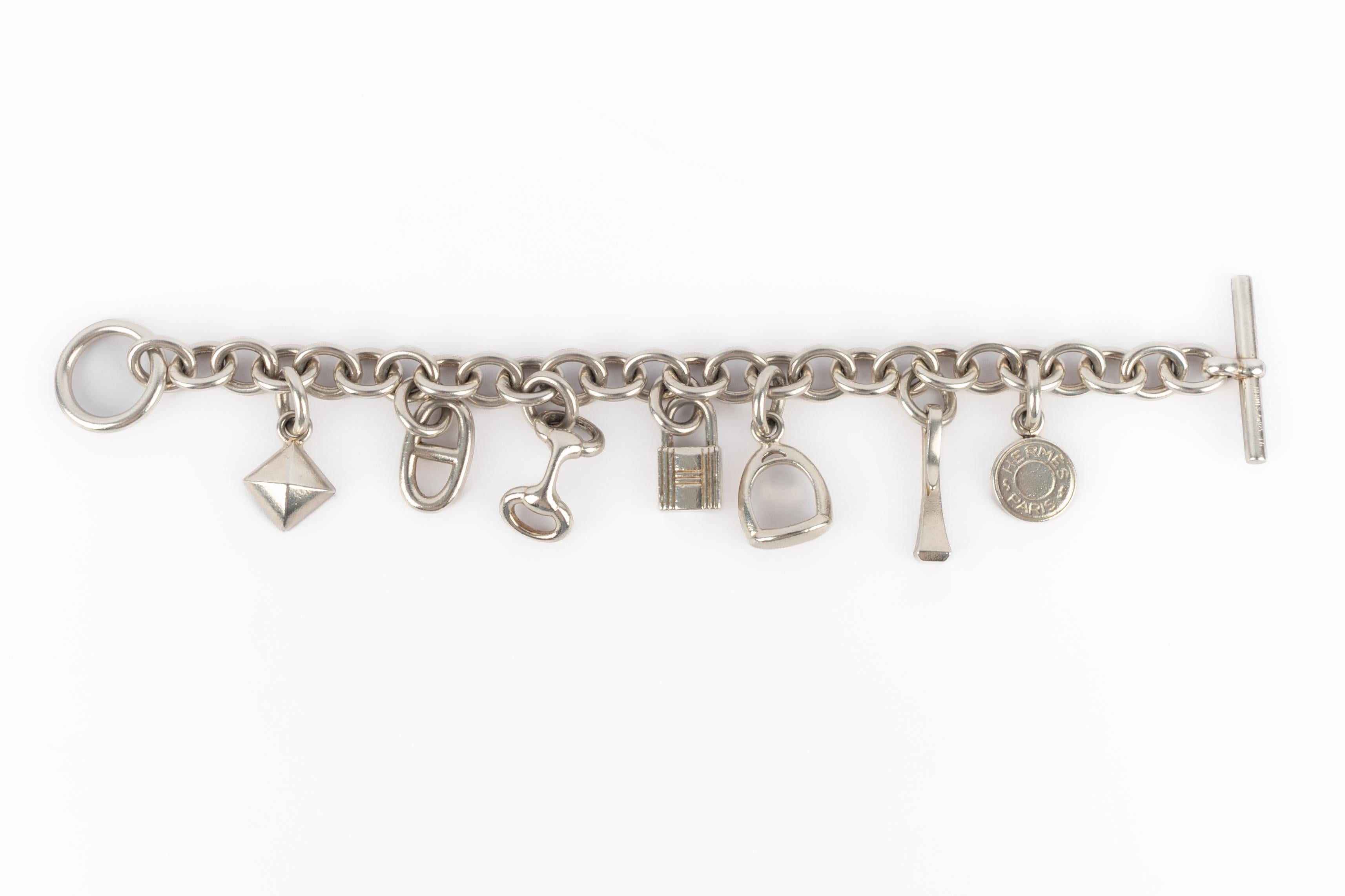 Women's or Men's Hermès 'amulet' bracelet For Sale