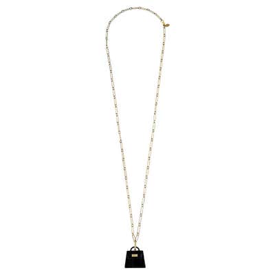 Hermes Diamond Constance Amulette Rose Gold Pendant Necklace For Sale ...