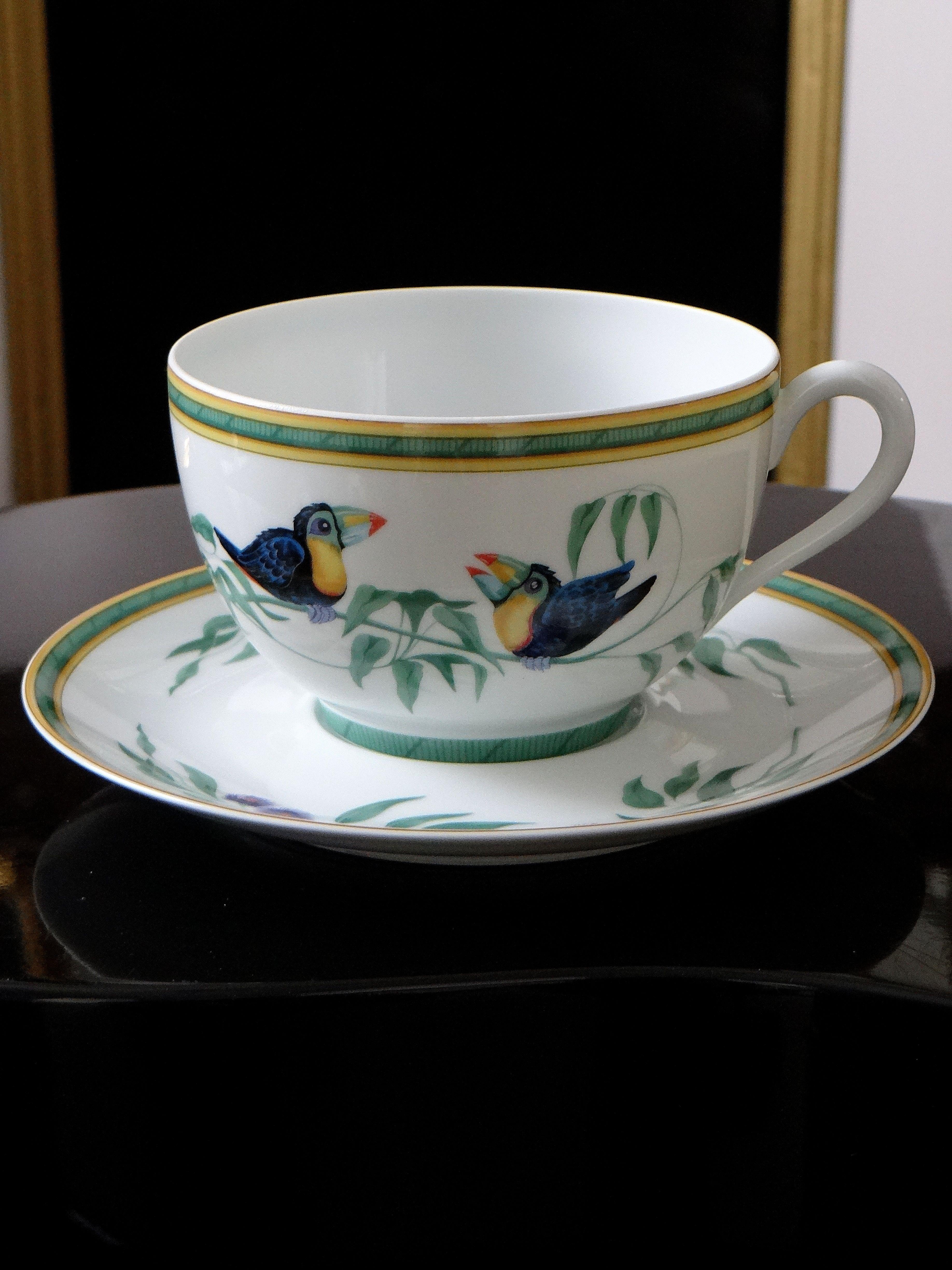 Hermès, an Important Part of Porcelain Tableware Model 