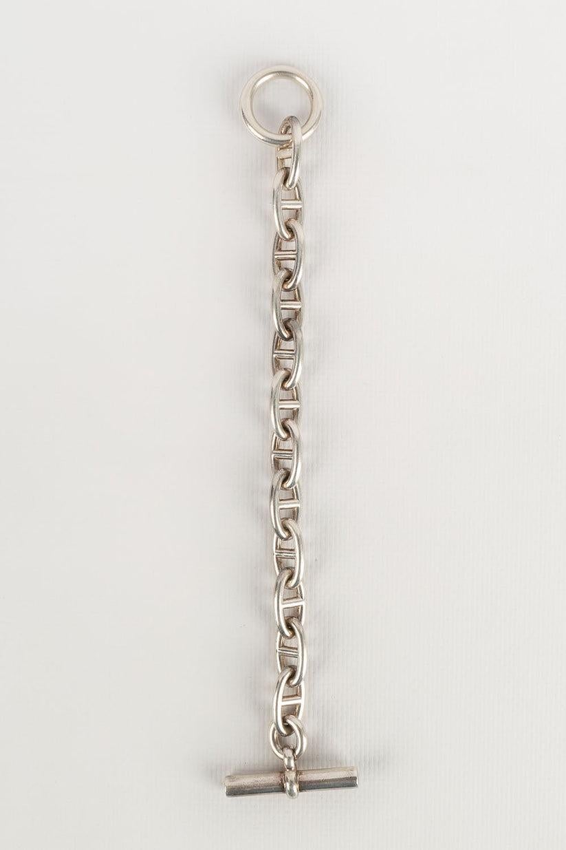 Hermès Anchor Chain Bracelet  In Excellent Condition In SAINT-OUEN-SUR-SEINE, FR