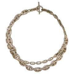 Hermès Anchor Chain Necklace