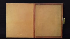 Hermès and Paul Jouve Leather Portfolio with Knocker Medor Ghw RARE