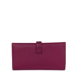 Hermès ANEMONE EPSOM LEATHER BEARN TRI-FOLD WALLET