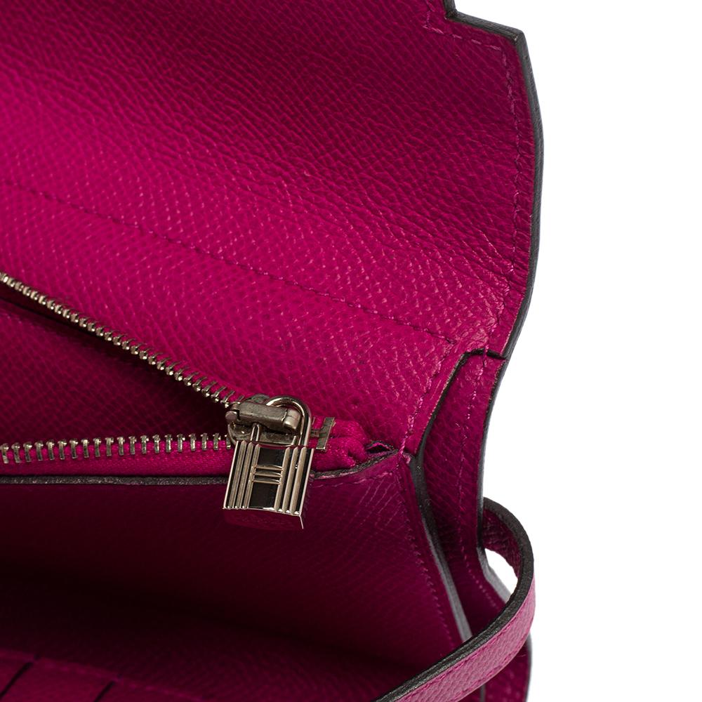 Hermès Anemone Epsom Leather Kelly Classic Wallet 1