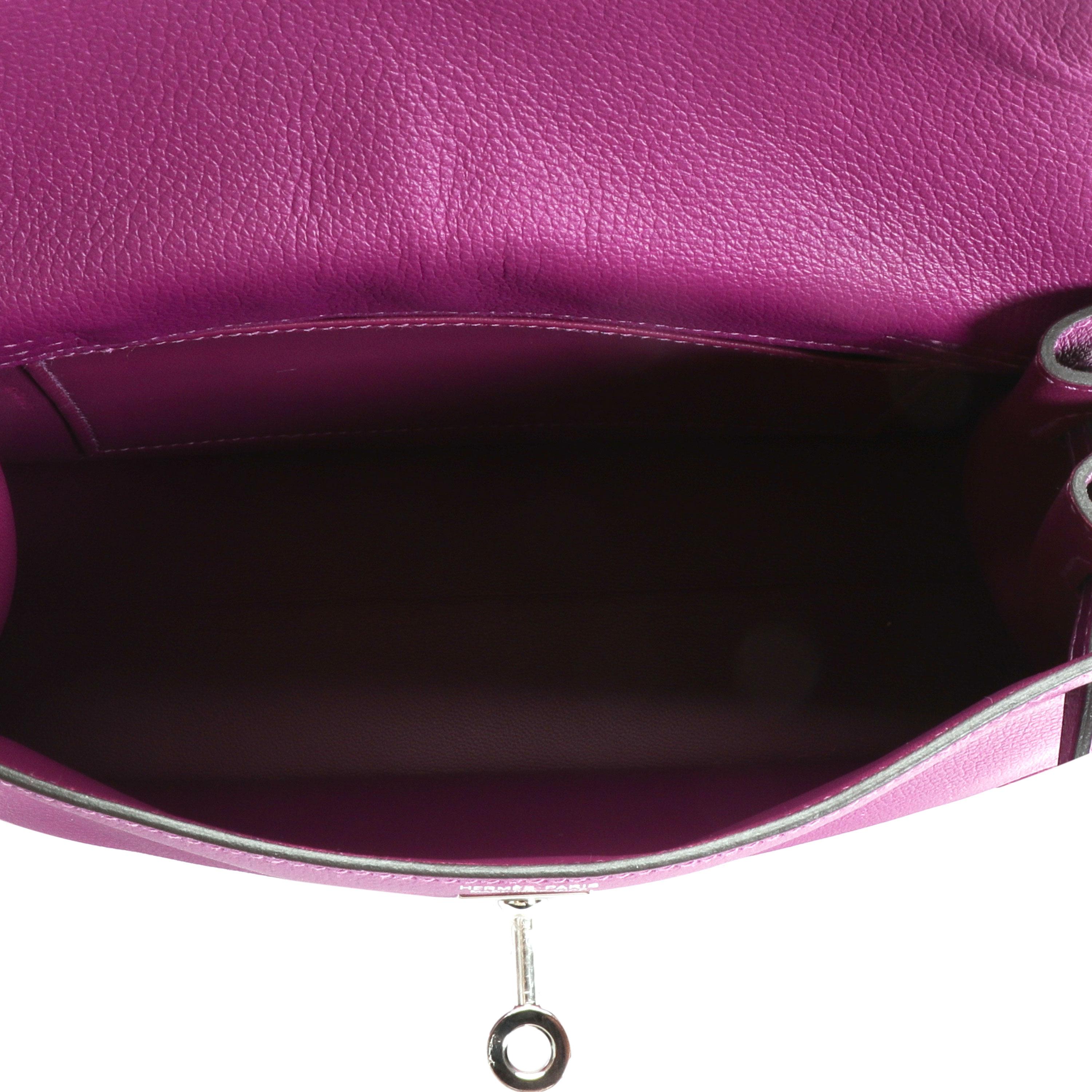 Hermès Anémone Evercolor Kelly Danse II mit PHW Damen