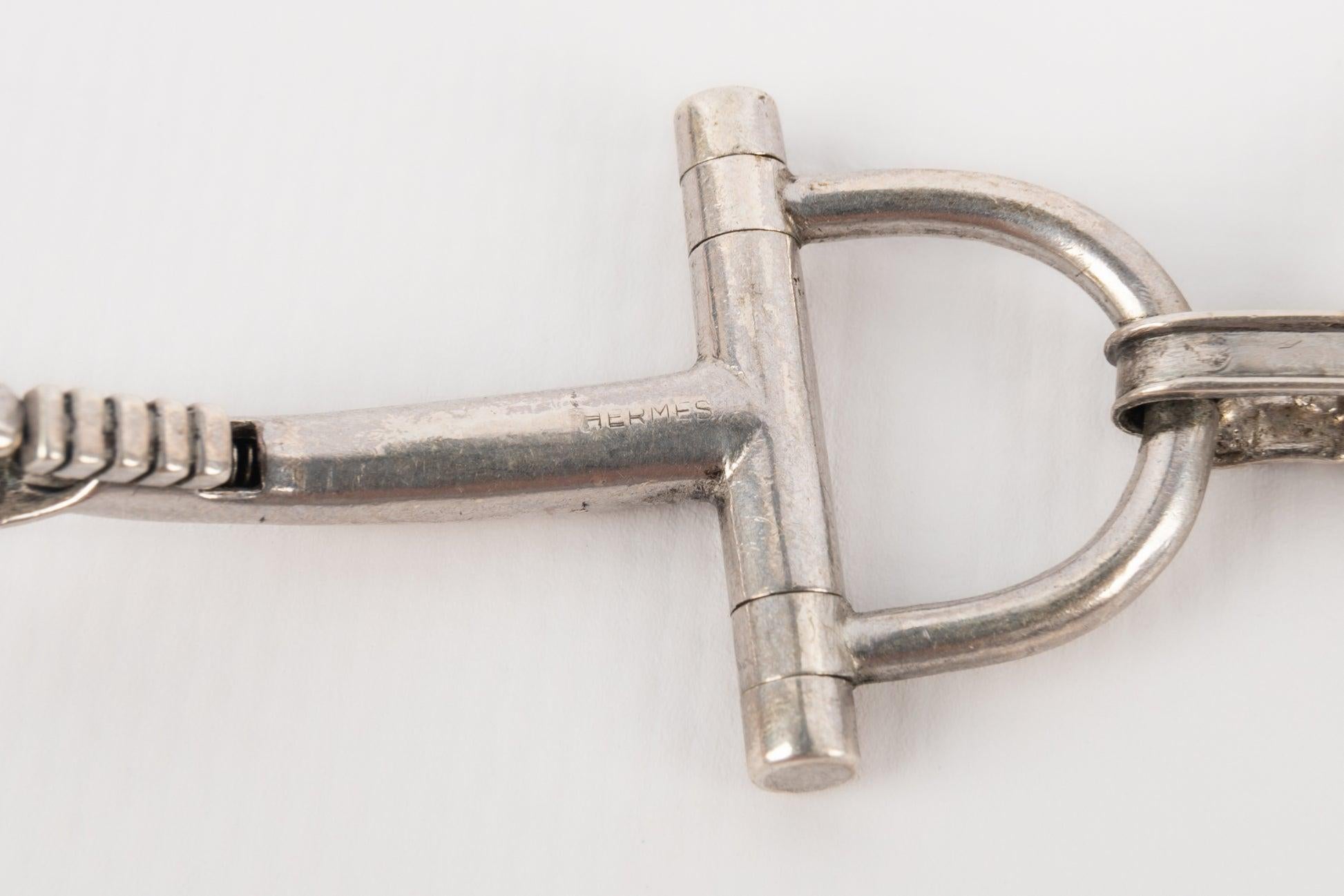 Hermès Antique Silver Bracelet For Sale 3