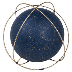 Hermes Apollo 24 Celestial Globe Blue de Prusse