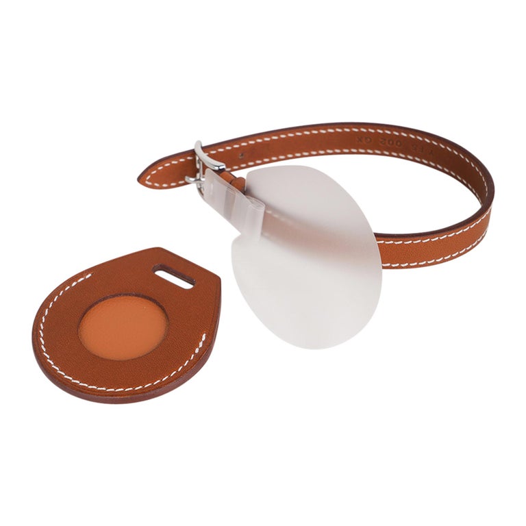 Hermes Apple AirTag Luggage Tag Luggage Finder For Sale at 1stDibs