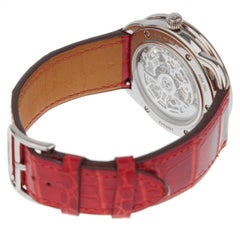 Hermes Arceau Anniversary Limited Edition 18k White Gold Watch