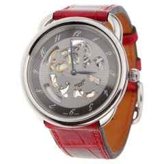 Hermes Arceau Anniversary Limited Edition 18k White Gold Watch
