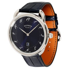 Hermès Arceau AR7Q.810 Men's Watch in Stainless Steel