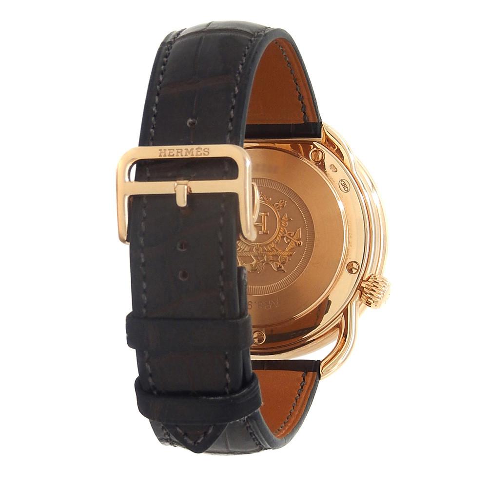 Hermès Arceau AR8.97A:: cadran brun:: certifié et garanti 1
