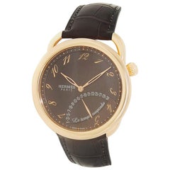 Hermes Arceau AR8.97A, Brown Dial, Certified and Warranty