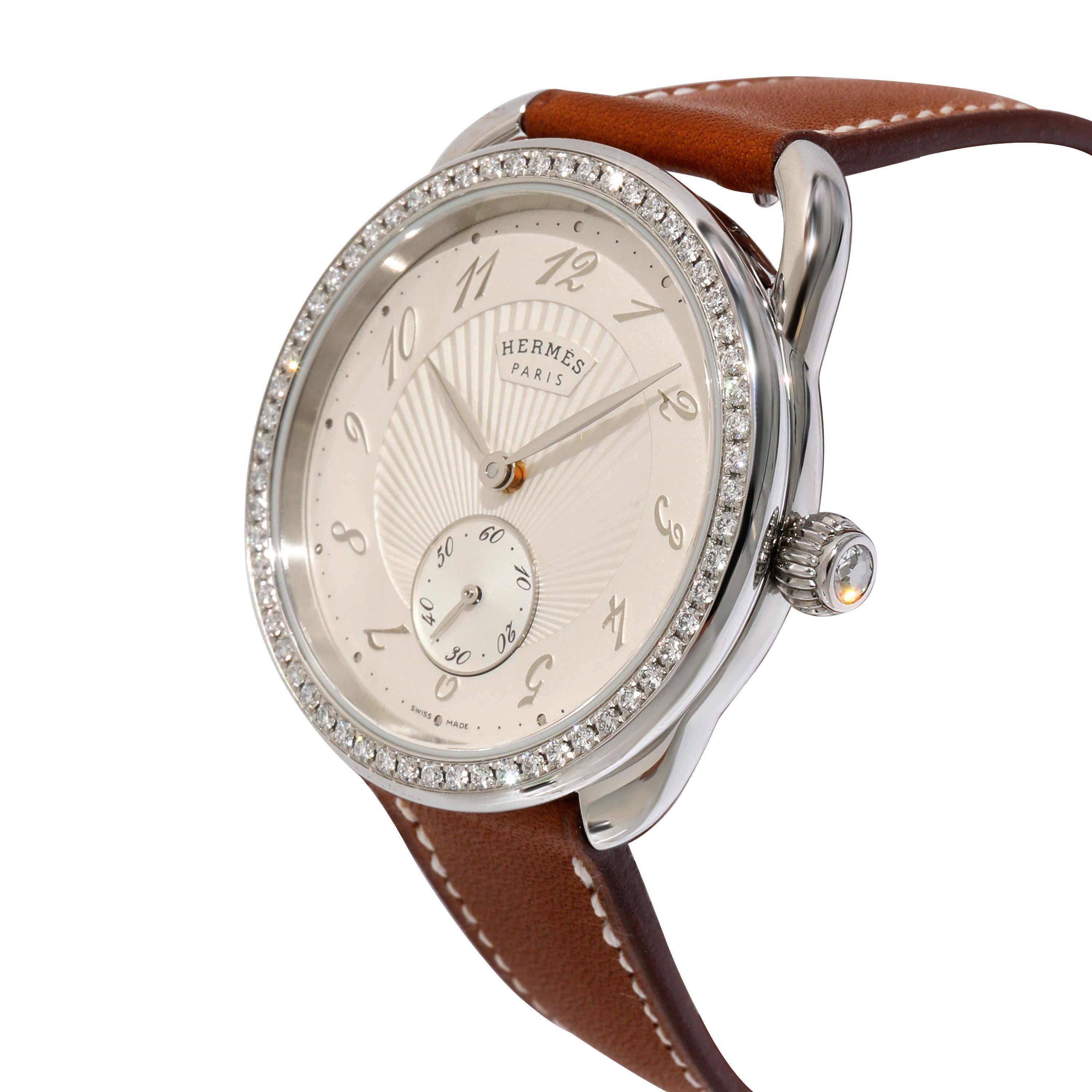 Hermès Arceau Ecuyere AR6.630.220.MM76 Unisex-Uhr aus Edelstahl 1