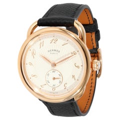 Hermès Arceau Ecuyere AR6.670.221.MN0 Unisex-Uhr in 18kt Rose Gold