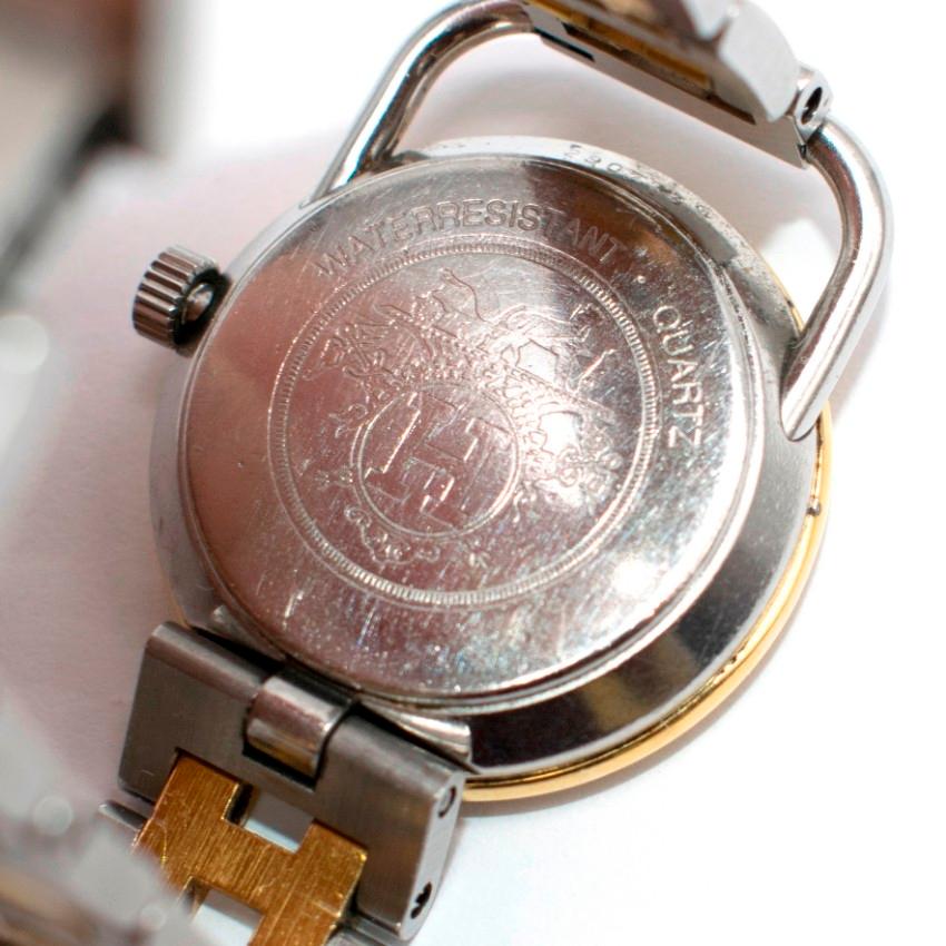 hermes gold watch