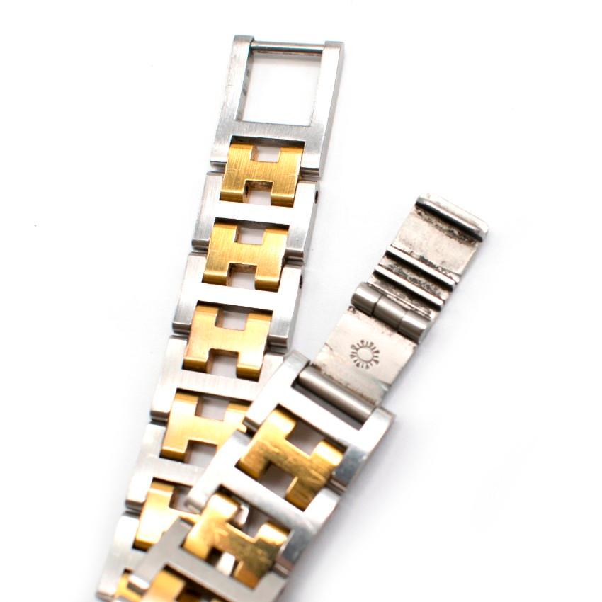 Hermes Arceau Gold-Plated Steel Two-Tone Watch 2
