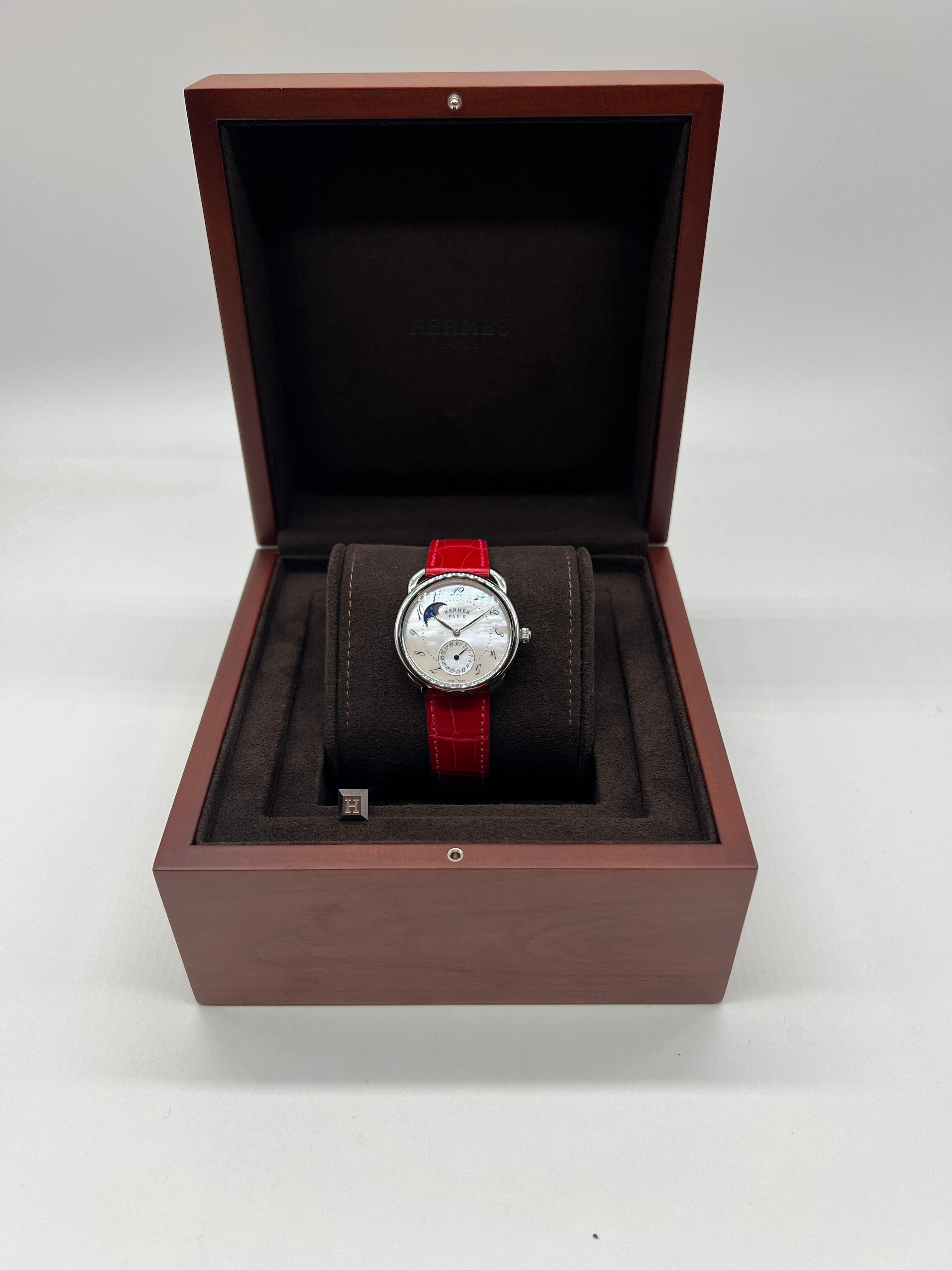Orologio Hermes Arceau Petite Lune in vendita 1