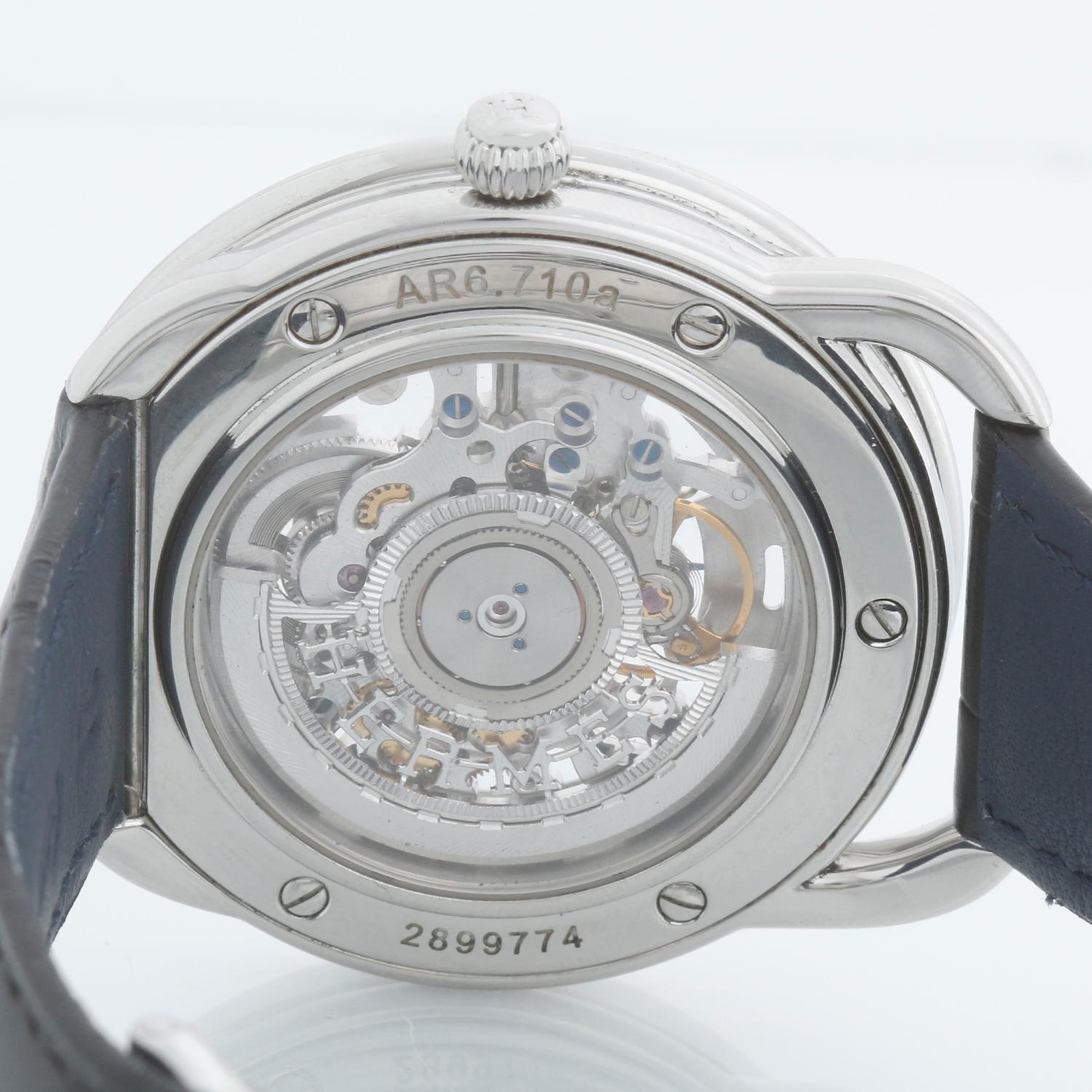 Hermes Arceau Squelette Automatic Watch AR6.710A For Sale 1
