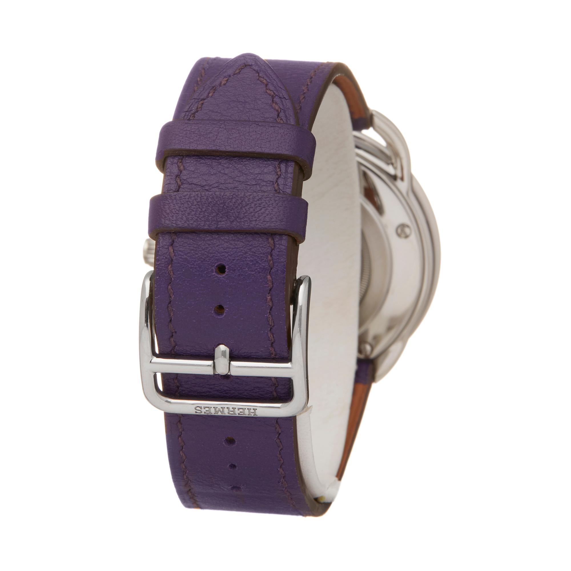 Hermes Arceau Stainless Steel AR5730 Wristwatch 1