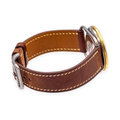 Hermès Arceau Vintage Ladies Quartz Watch Ref. AR4.520, Two-Tone Circa 1994