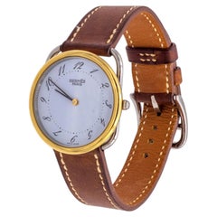 Hermès Arceau Vintage Ladies Quartz Watch Ref. AR4.520, Two-Tone Circa 1994