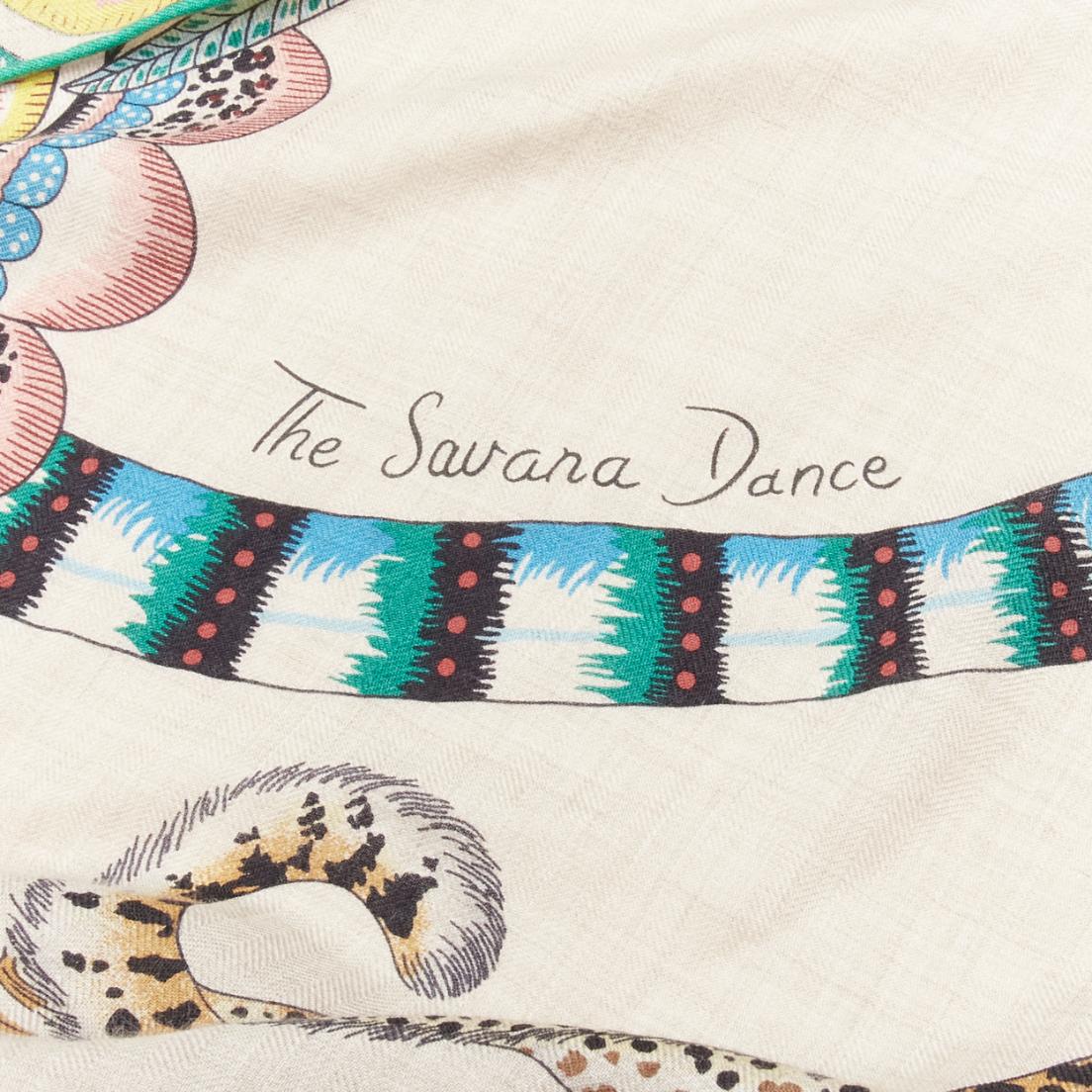 HERMES Ardmore Artists The Savana Dance 140 colorful cashmere silk graphic print shawl
Reference: JYLM/A00040
Brand: Hermes
Model: The Savana Dance 140
Collection: Ardmore Artists
Material: Cashmere, Silk
Color: Multicolour
Pattern: Floral
Made in: