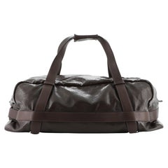 Hermes Arion Duffle Bag Coated Canvas