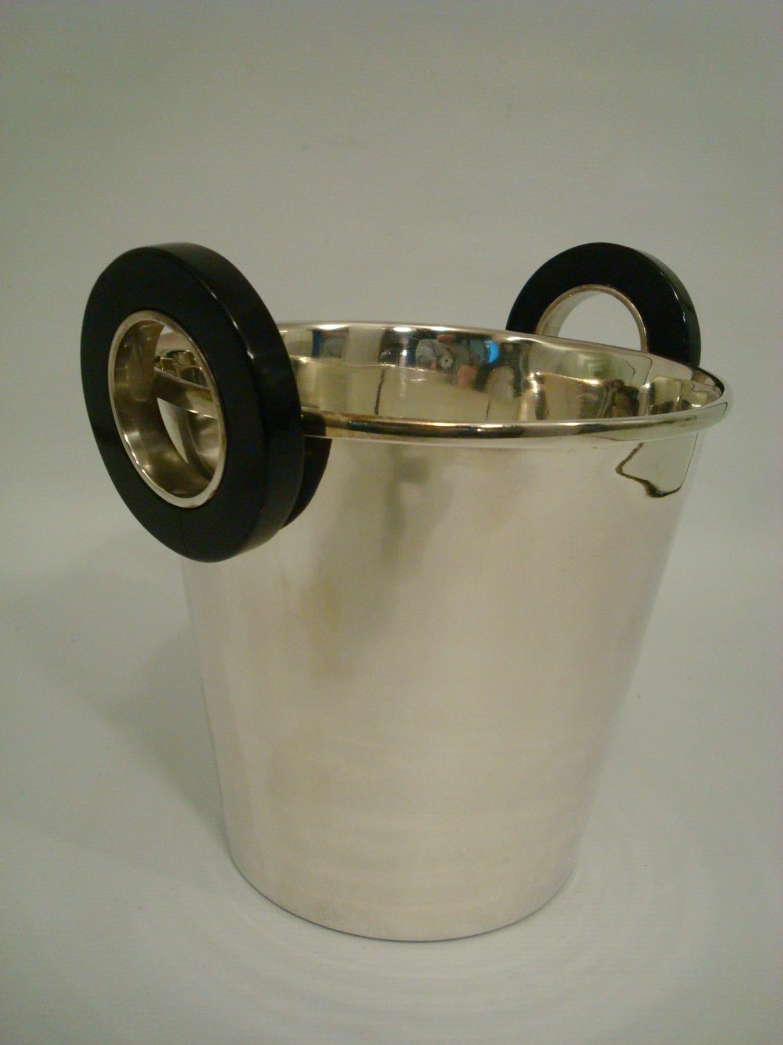 Brass Hermes Art Deco / Vintage Champagne / Wine Bucket / Cooler
