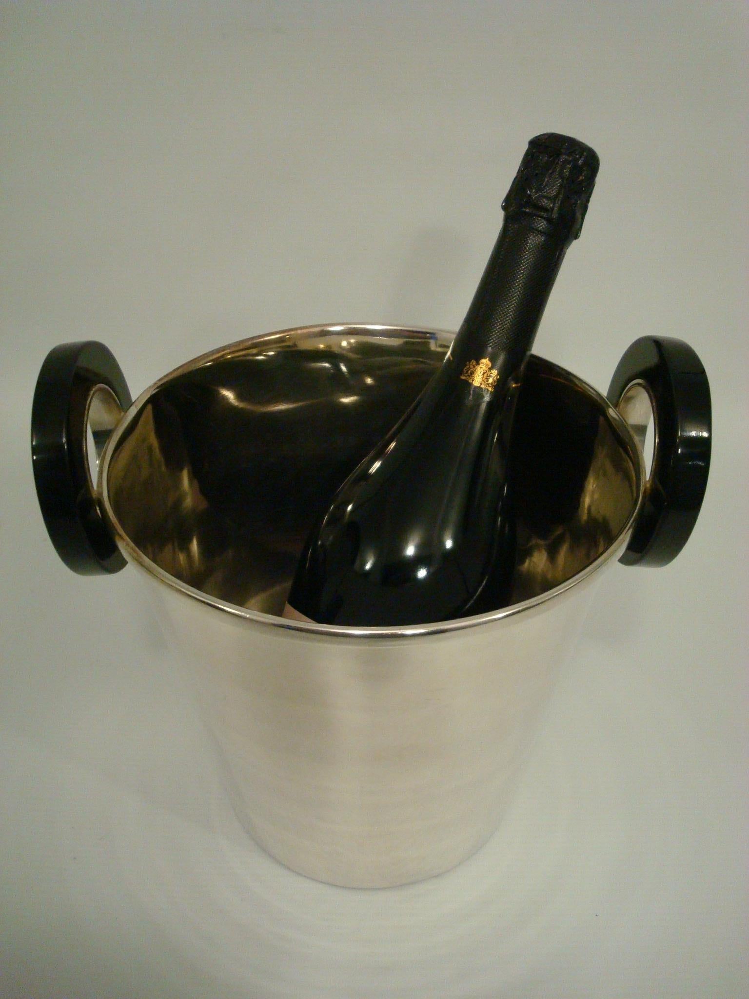 Hermes Art Deco / Vintage Champagne / Wine Bucket / Cooler 6