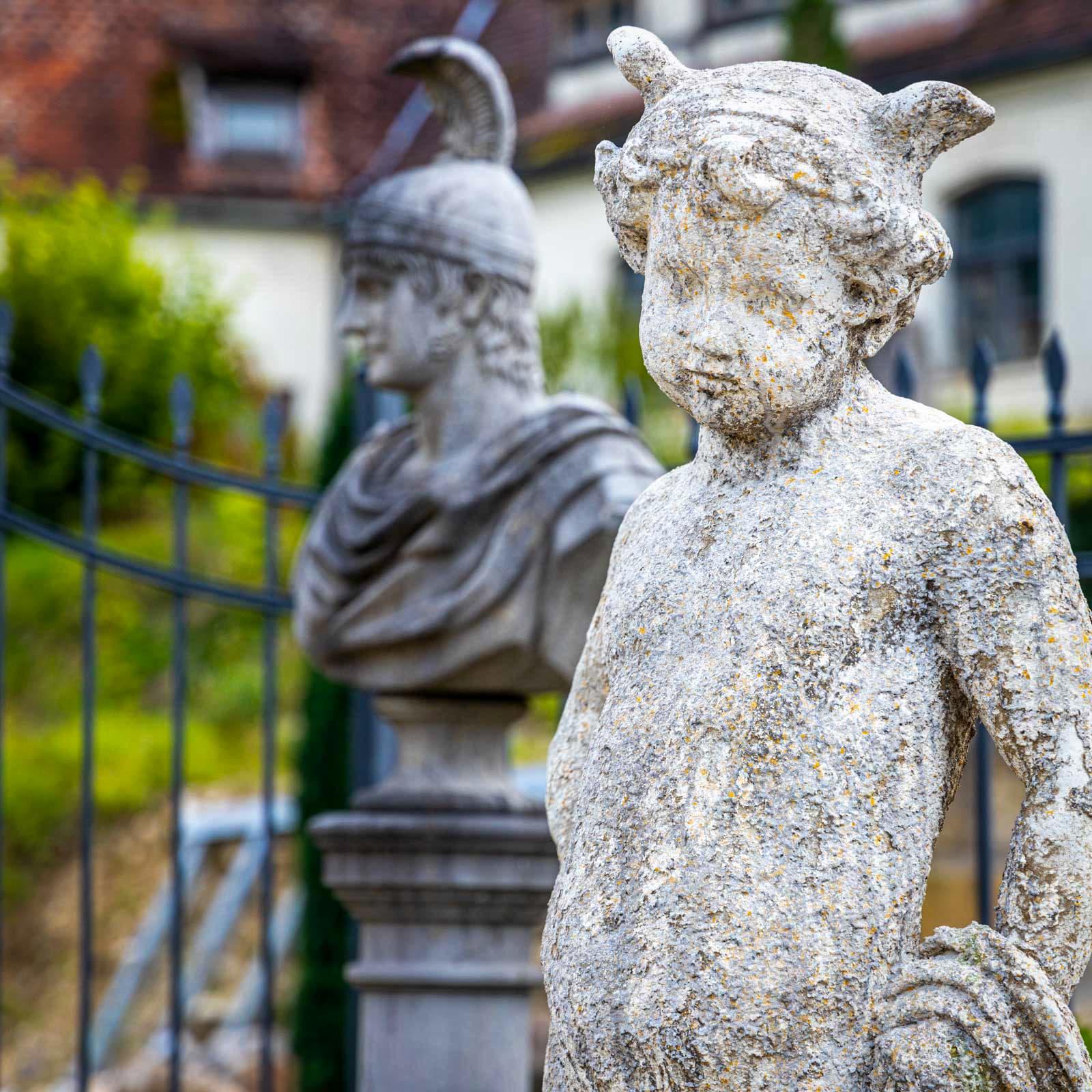 Neoclassical Revival Hermes as a Garden Sculpture, 20th Century For Sale