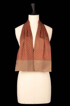 Hermes ascot tie by Jean-Louis Dumas 1980