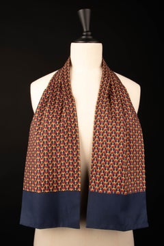 Hermes ascot tie by Jean-Louis Dumas 1980