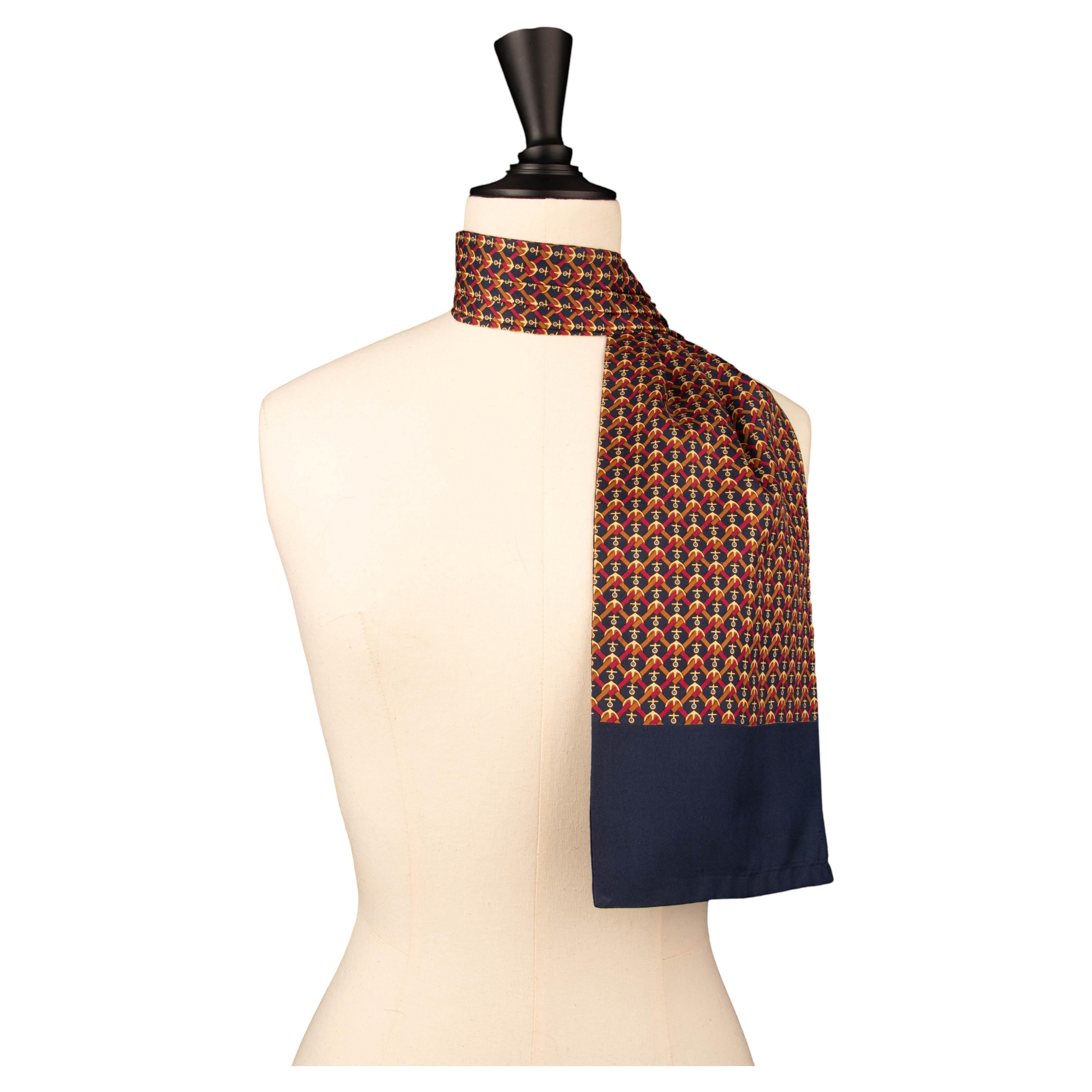 Hermes-Ascot-Krawatte von Jean Louis Dumas, 1980
