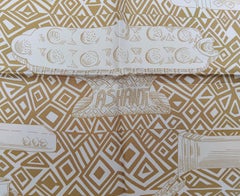 Hermès Ashanti Silk Scarf Annie Faivre 35'