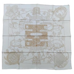 Hermès Ashanti Seidenschal Annie Faivre 35'