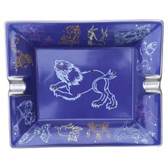 Hermès Ashtray Change Tray Leo Zodiac Sign Lion RARE