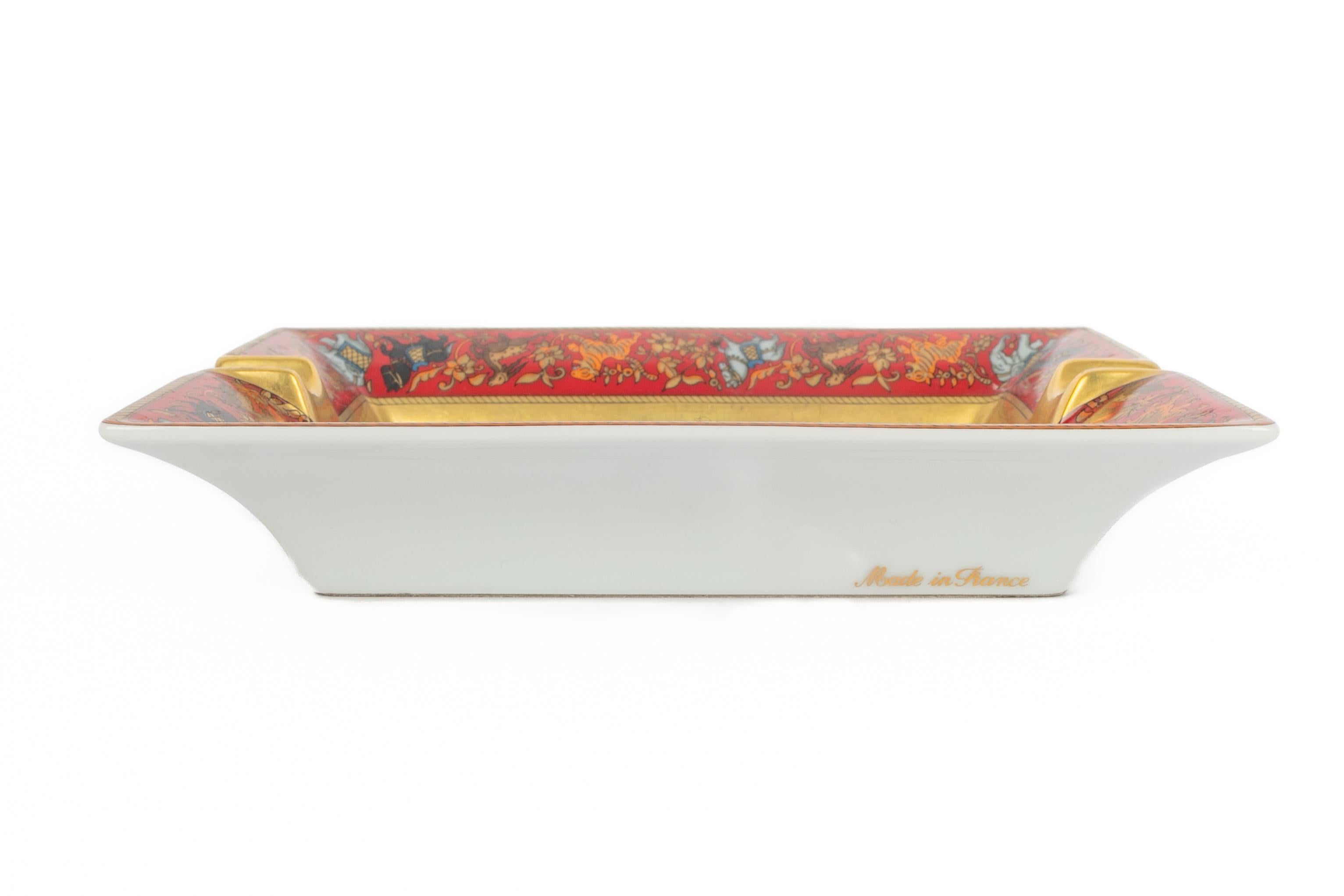 Hermès ashtray 'Hunting in India' en vente 5