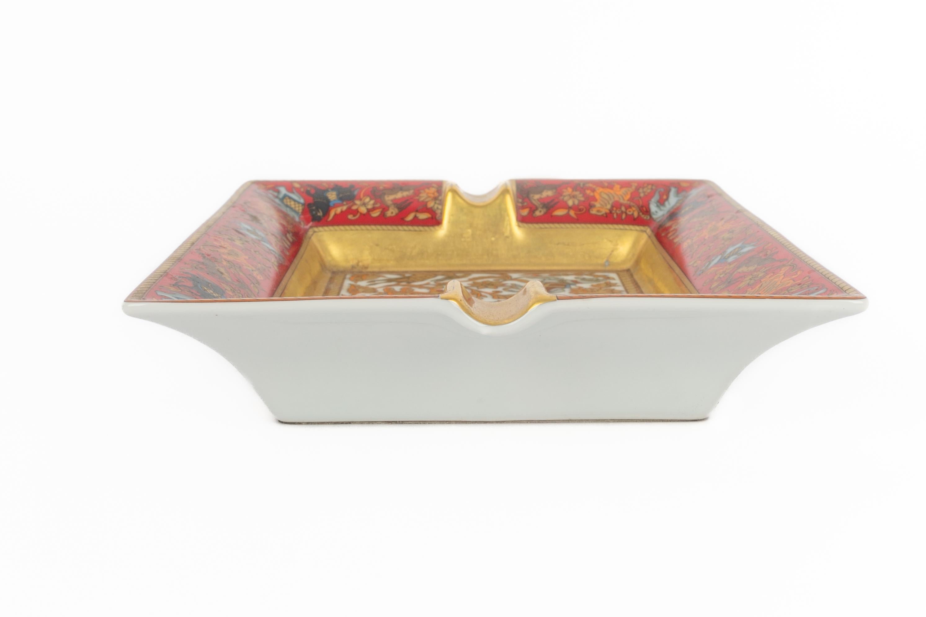 Hermès ashtray 'Hunting in India' en vente 6