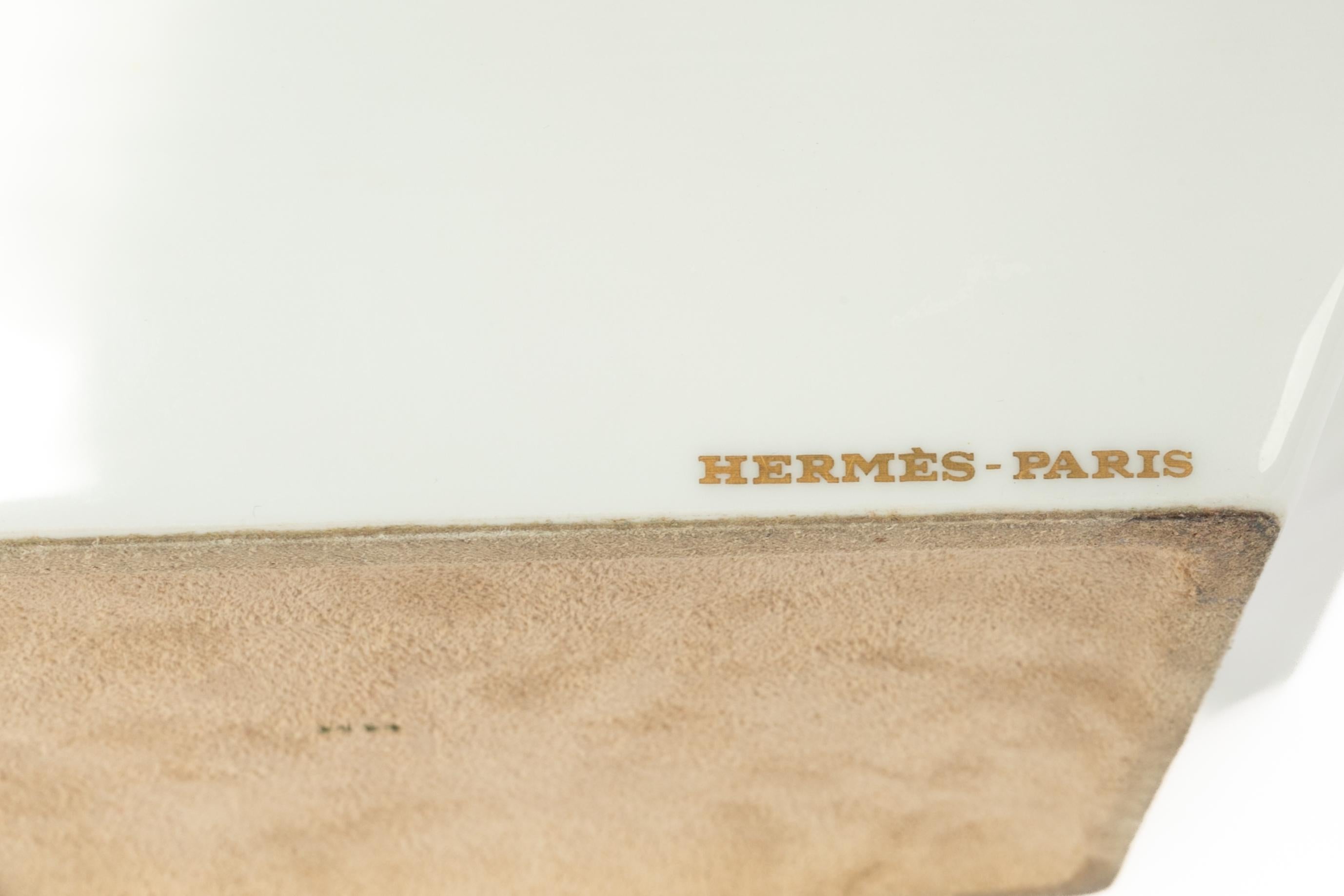 Hermès ashtray 'Hunting in India' en vente 2