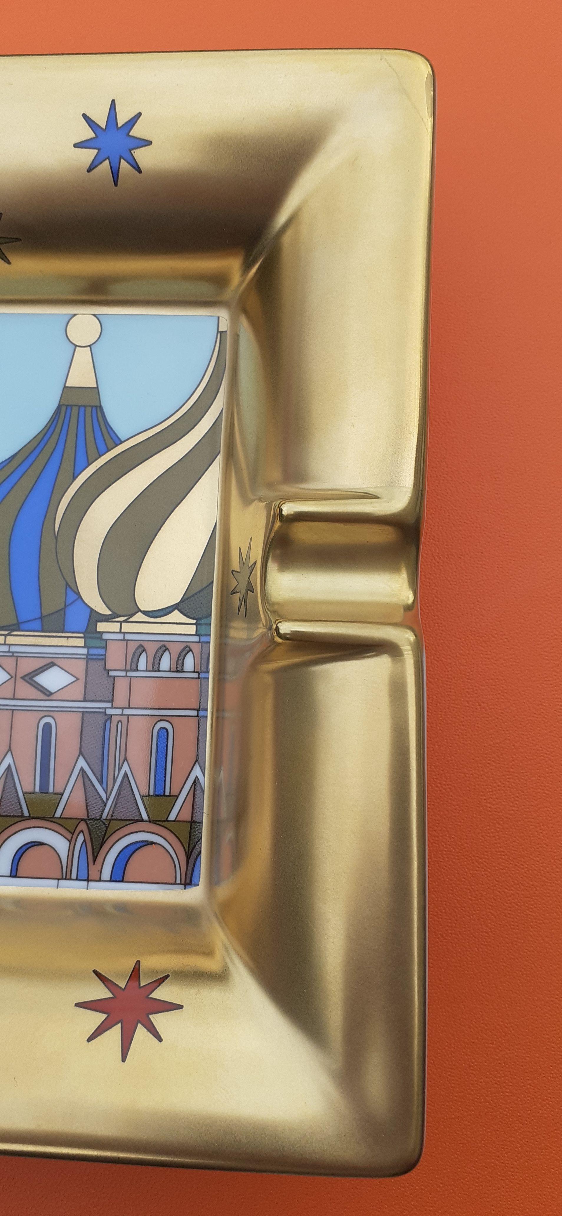 Hermès Aschenbecher Sobor Vasiliya Blazhennogo St. Basilius Kathedrale Porzellan Russland im Angebot 3