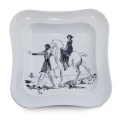 Hermes Ashtray Vide Poche Promenade - Porcelain Extra Rare - Limited Edition