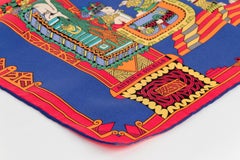 Hermès "Astres Et Soleils" Silk Scarf