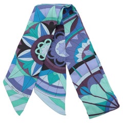 Hermès Sole Astrologico Twilly Seta Blu