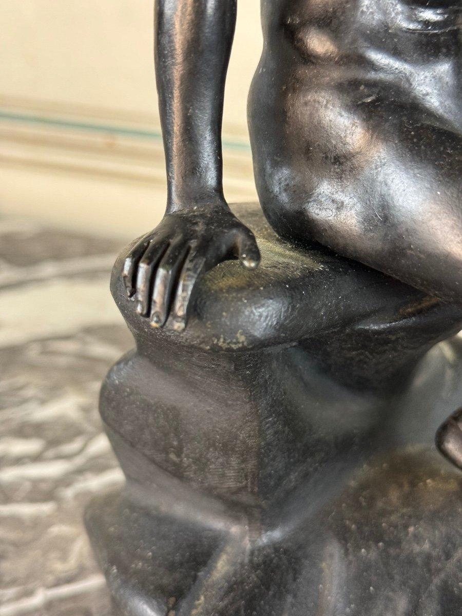Hermès At Rest, Bronze With Black Patina For Sale 4