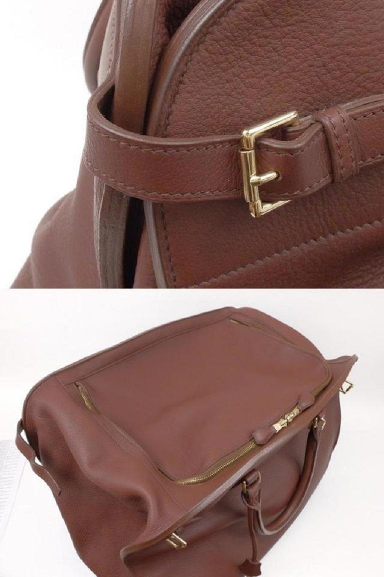 Hermès Atlas Havane Clemence 50cm 236375 Brown Taurillon Leather Weekend/Travel 2