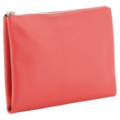 Hermes Atout Pouch Evercolor 20 Red Evercolor  Condition Details: Minor wear on