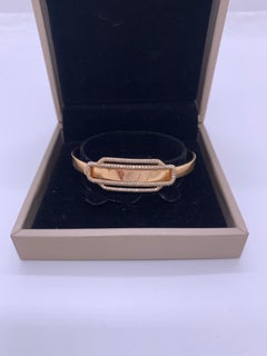 Hermes Attelage Rose Gold Diamond Bracelet, St. Medium