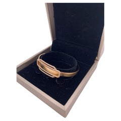 Hermes Attelage Rose Gold Diamond Bracelet, St. Medium